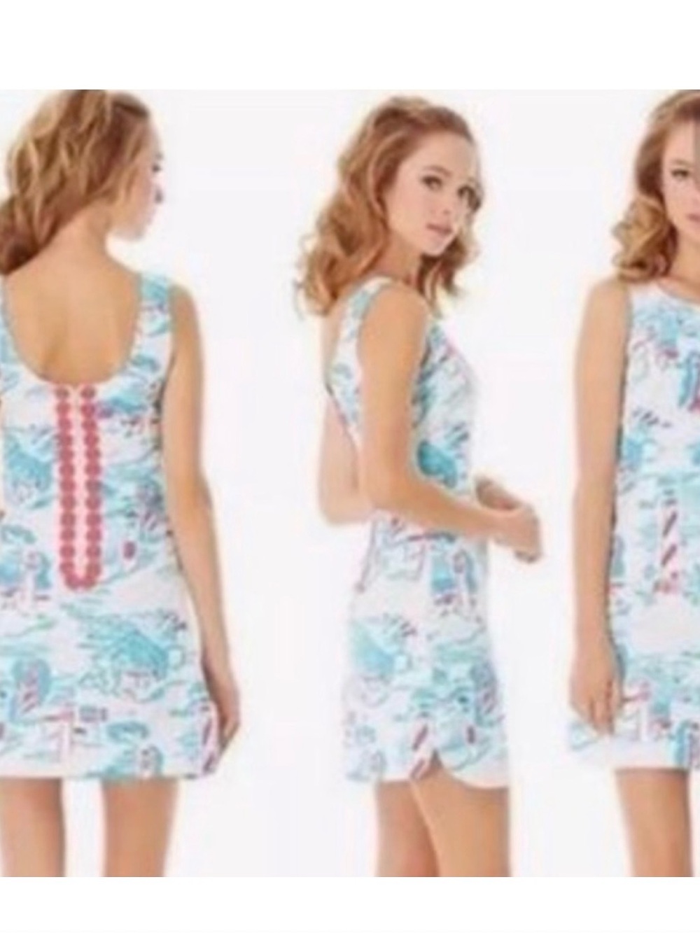 NWOT retail $198 size 4 #LillyPulitzer Delia Shift Dress - Picture 6 of 6
